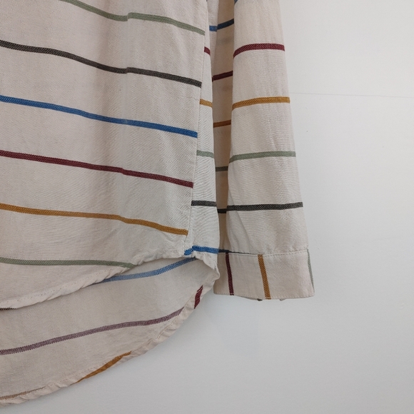 CHRISTOPHER&BANKS |Striped Multi Color Long Sleeve - Picture 9 of 10